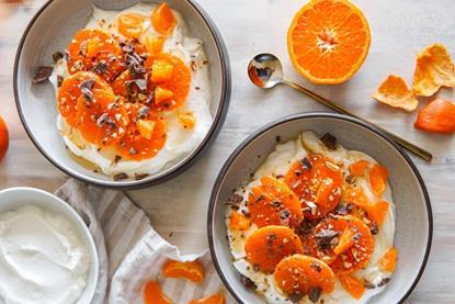 United Fresh Whipped Ricotta Cream with Mandarin