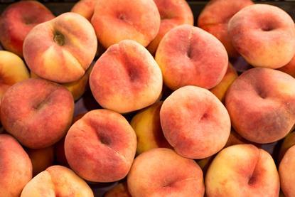 Flat peaches