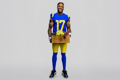 Davante Adams Los Angeles Rams California Table Grape Commission