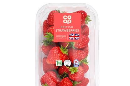 Co-op British strawberries