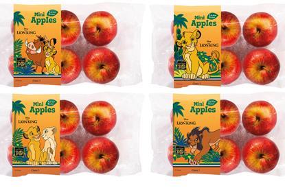 Mini apples are one of two launch lines for the Disney-branded fruit