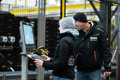 Rewe Oranienburg fresh logistics Cimcorp Group Automation