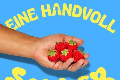 Handful of Summer Dutch berries campaign strawberries Germany