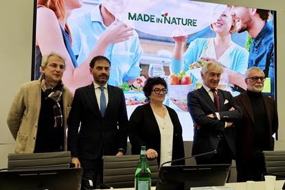 Made in Nature event January 2025 Luca Zocca Brio Luca Mari CSO Elisa Macchi Paolo Bruni Paolo Pari Canova Apofruit