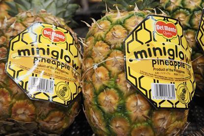 Del Monte Miniglow pineapples on sale in Japan MUST CREDIT Ned Snowman - Adobe Stock