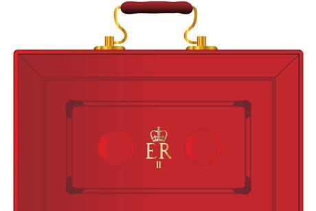 Red budget box