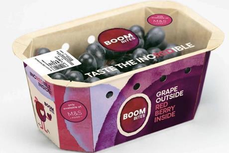 Boombites Red Berry Grapes were developed for over a decade by Bloom Fresh
