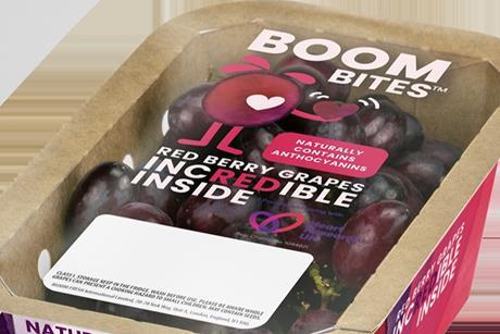 Boombites Red Berry Grapes were developed for over a decade by Bloom Fresh