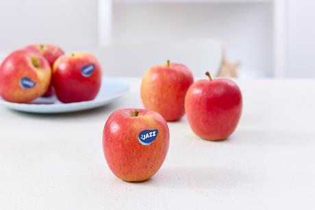 T&G Jazz apples on table