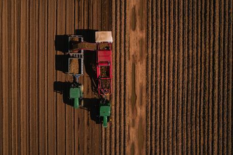 Mitolo Family Farms Tractor Aerial