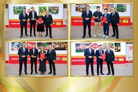Asia Fruit Award winners
