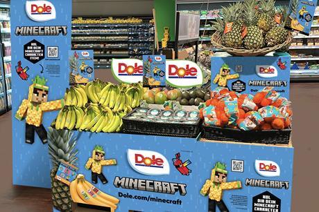 Dole Europe Minecraft collaboration