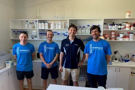 Metagen team in the lab