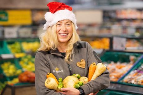 Morrisons Christmas veg is promoted at 5p