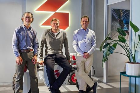 L-r: Dorn Wenninger, Pål Johan From and Sacha de La Noë