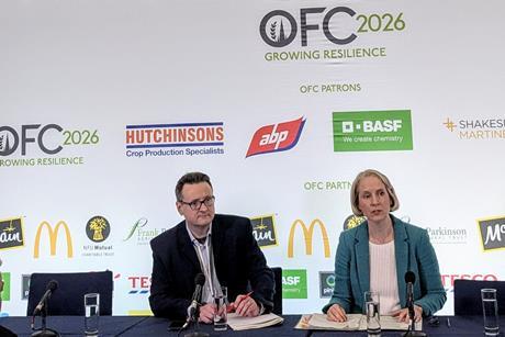 Defra Secretary of State Emma Reynolds at Oxford Farming Conference 2026