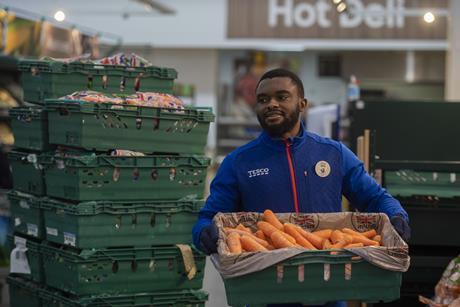 Fresh food is a strong performer for Tesco