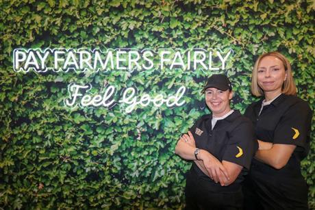 Equifruit's Jennie Coleman and Kim Chackal at GPFS 2025