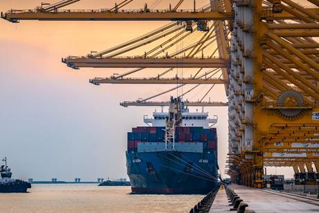 Container vessel Jebel Ali terminal DP World