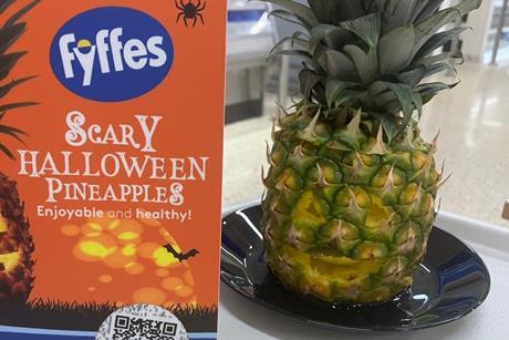 Fyffes is putting a pineapple spin on Halloween