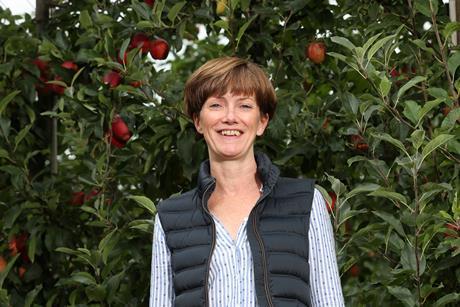 Ali Capper is switching her focus from apples and pears to berries in November