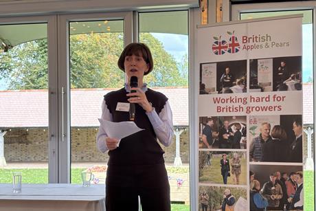 Ali Capper praised British growers' commitment and retailers' support
