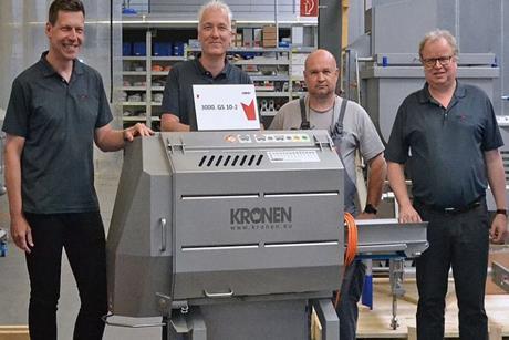 3.000 Bandschneidemaschinen GS 10-2 ausgeliefert