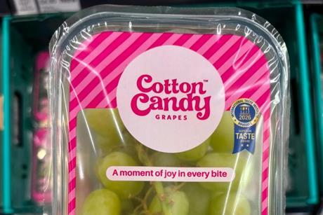 Cotton Candy Tesco punnet
