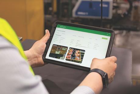 AgroFresh FreshCloud inspection tablet