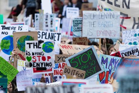 Climate protest