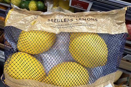 M&S seedless lemons