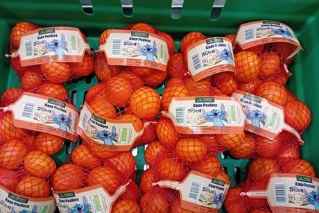 500g of Disney-branded easy peelers are retailing at 85p