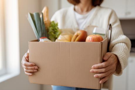 Fruit and vegetables made up the largest share of food distributed by global food banks