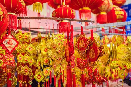Decoration items for celebrating Tet festival
