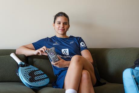 Padel player Delfi Brea is the new brand ambassador for BerryWorld