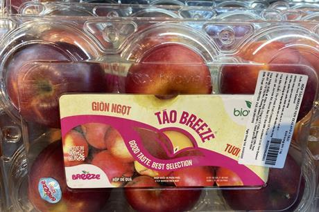 Freshco Breeze apples in Vietnam
