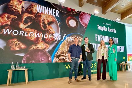 WWF wins Waitrose regen award