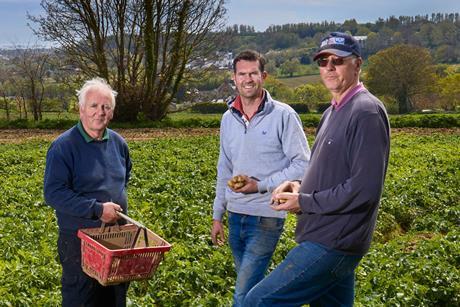 Brothers Philip and Peter Le Maistre with Philip’s son Phil Jnr