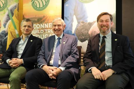 L-r: Johnny Wake, Philip Wynn and David Webster from LEAF