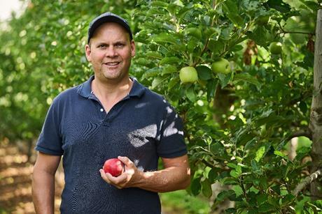 Newton Valley Orchards owner Michael Giblet
