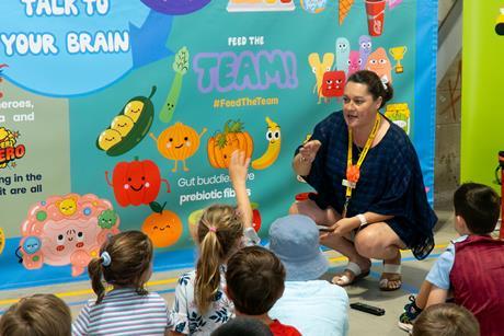 The Gut Foundation presenting a school programme