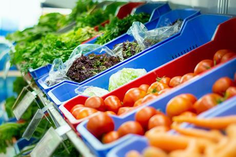 Fresh loose vegetables
