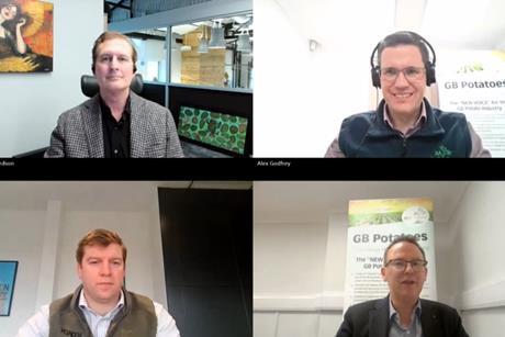 Alex Godfrey, Blair Richardson and Rory Gibson took part in the webinar