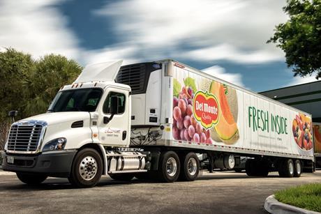 Fresh Del Monte truck US