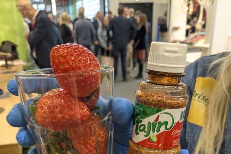 Strawberries and Tajin spice