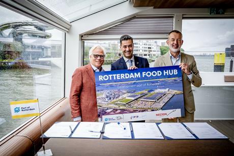 Port of Rotterdam Food Hub signing 2026 MUST CREDIT Robin Utrecht