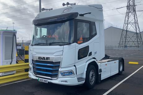 DP World EV trial Southampton