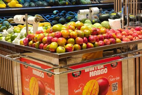Westfalia Fruit Shelly mangoes in-store