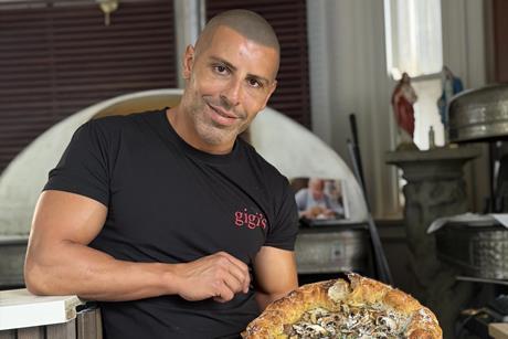 Daniel Semrani gigis pizza Australian Mushrooms Hort Innovation