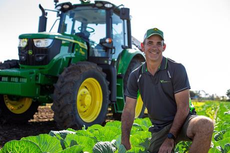 Nathan Clackson is the National Farming Manager for major vegetable producer Barden Farms John Deere